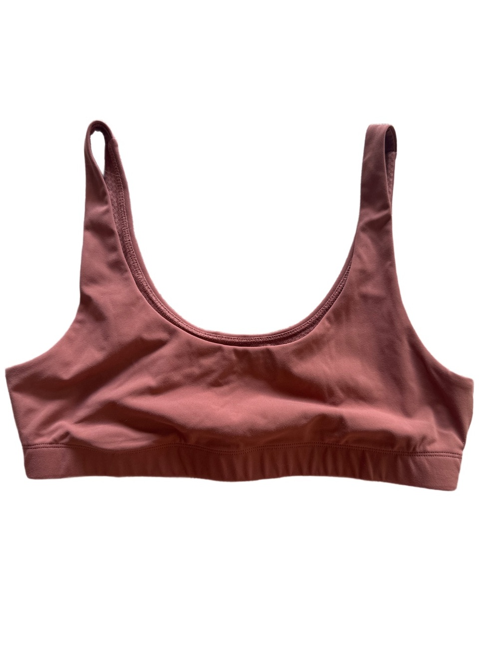 Vuori Scoop Bralette in Dusty Rose Large
